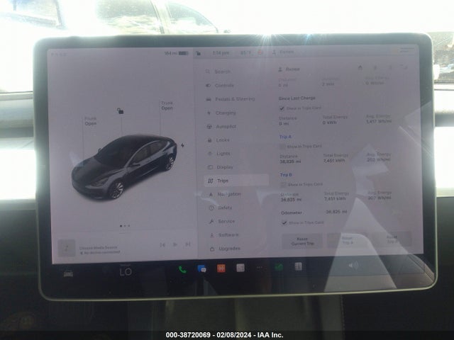 5YJ3E1EA8MF908743 Tesla Model 3 Standard Range Plus Rear-wheel Drive