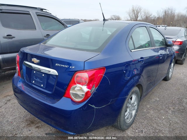 Chevrolet Sonic Lt Auto 2014 1G1JC5SH0E4190788 Image 4