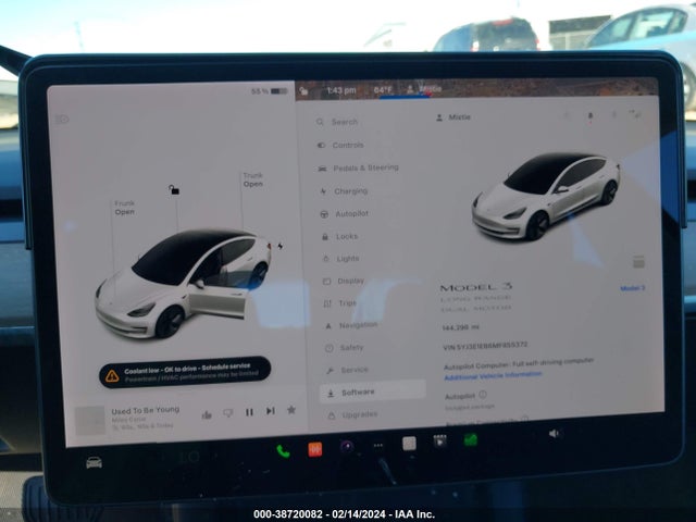 Tesla Model 3 Long Range Dual Motor All-wheel Drive 2021 5YJ3E1EB6MF855372 Image 18