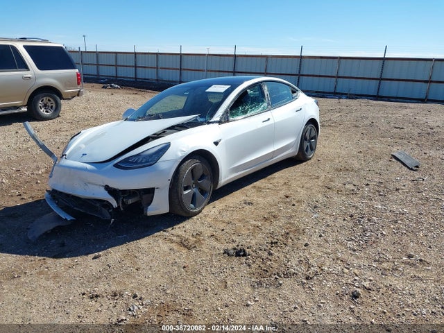 Tesla Model 3 Long Range Dual Motor All-wheel Drive 2021 5YJ3E1EB6MF855372 Image 2