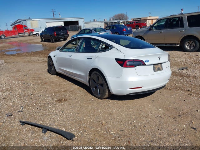 Tesla Model 3 Long Range Dual Motor All-wheel Drive 2021 5YJ3E1EB6MF855372 Image 3