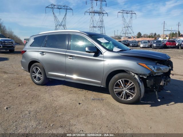 2019 Infiniti Qx60 Luxe მანქანა იყიდება აუქციონზე, vin: 5N1DL0MM4KC550188, აუქციონის ნომერი: 38720300