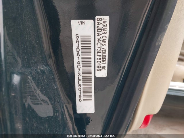 2003 JAGUAR XJ SAJDA14C73LF50196 Photo 8