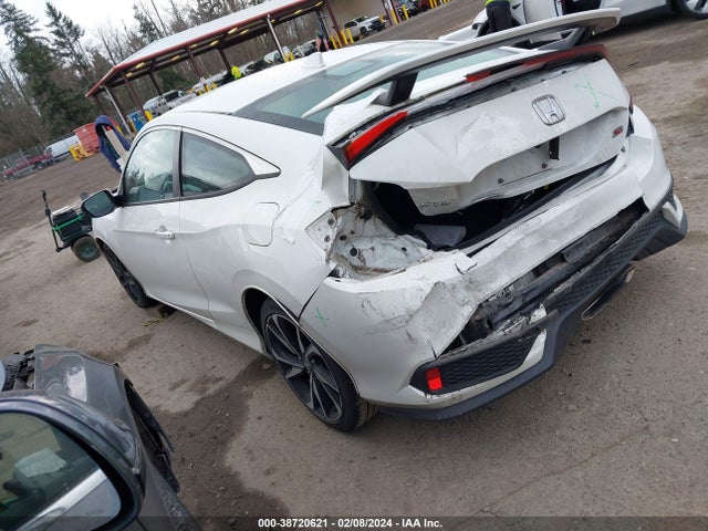 2017 HONDA CIVIC SI VIN: 2HGFC3A51HH754966