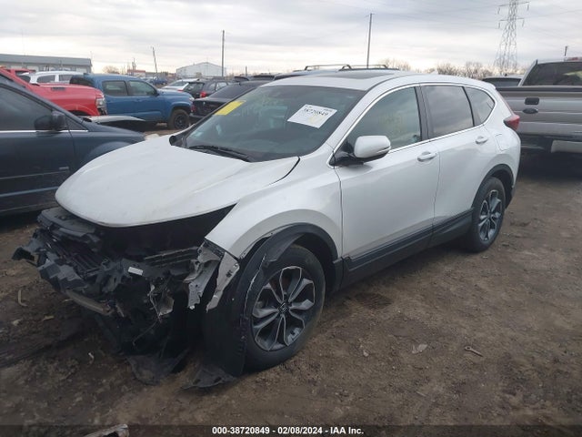 Honda Cr-v Awd Ex 2021 5J6RW2H52ML006169 Image 2