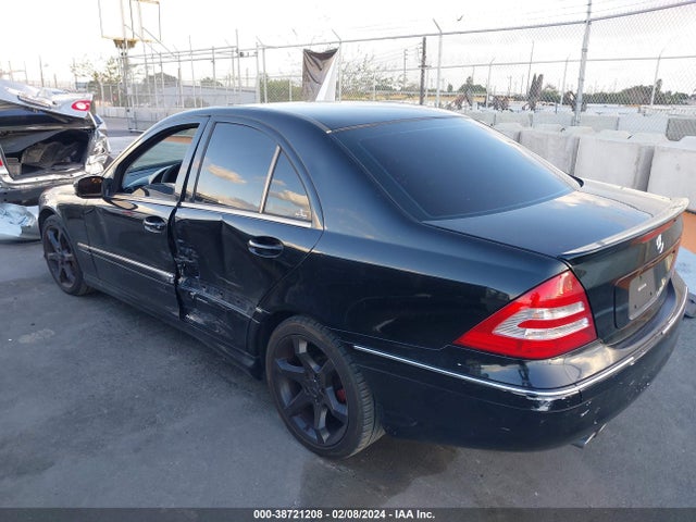 2007 MERCEDES-BENZ C 230 SPORT VIN: WDBRF52H67A950470