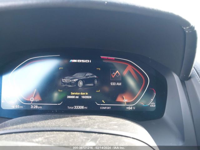 WBAGV8C00LCD33974 BMW M850i Gtan Coupe Xdrive
