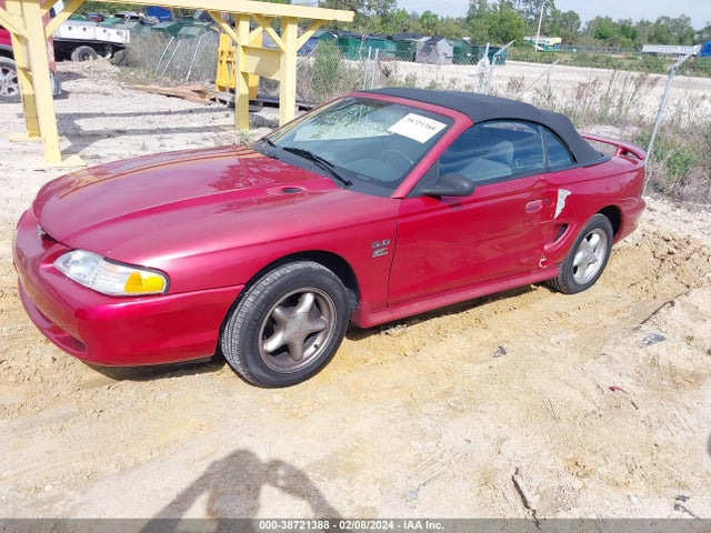 1995 FORD MUSTANG GT/GTS VIN: 1FALP45T0SF281631