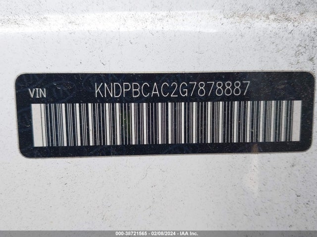 KIA Sportage Lx 2016 KNDPBCAC2G7878887 Image 9