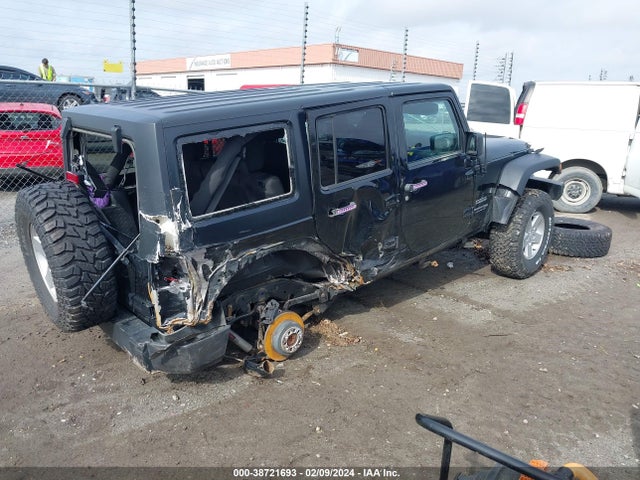 1C4BJWDG1JL896289 Jeep Wrangler Jk Unlimited Sport S 4x4