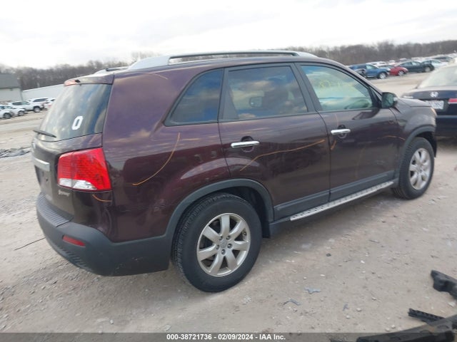 2012 KIA SORENTO LX VIN: 5XYKT3A69CG299393
