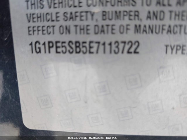 Chevrolet Cruze 2lt Auto 2014 1G1PE5SB5E7113722 Image 9