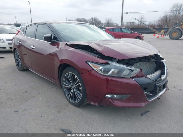 2018 NISSAN MAXIMA 3.5 SV VIN: 1N4AA6AP9JC372958