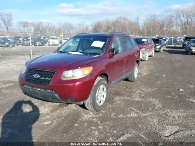 2009 HYUNDAI SANTA FE GLS VIN: 5NMSG13D39H294385