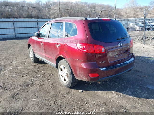 2009 HYUNDAI SANTA FE GLS VIN: 5NMSG13D39H294385