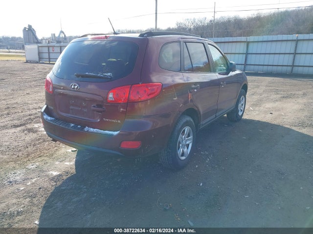 2009 HYUNDAI SANTA FE GLS VIN: 5NMSG13D39H294385