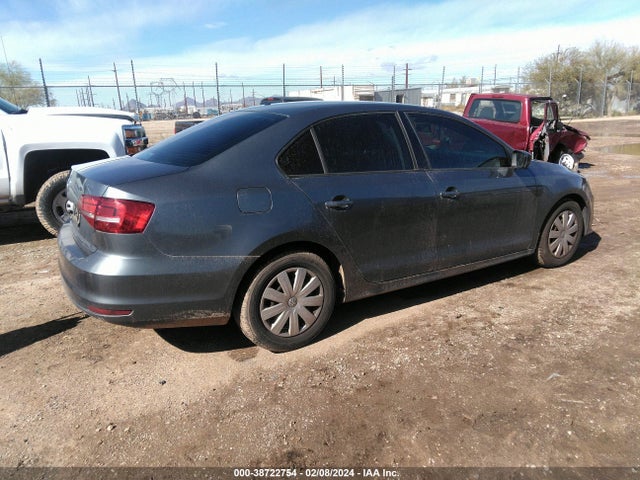 2015 VOLKSWAGEN JETTA 2.0L S VIN: 3VW2K7AJ3FM408756