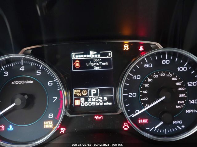 JF2GPAKC6GH318290 Subaru Crosstrek 2.0i Limited
