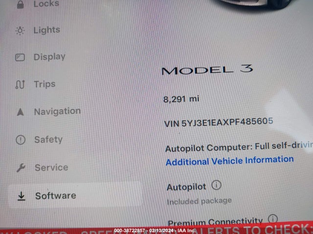 Tesla Model 3 Rear-wheel Drive 2023 5YJ3E1EAXPF485605 Image 7