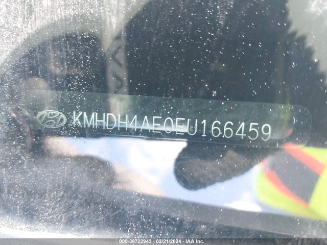 Hyundai Elantra Se (ulsan Plant) 2014 KMHDH4AE0EU166459 Image 9
