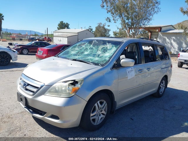 2007 HONDA ODYSSEY EX-L VIN: 5FNRL38657B444754