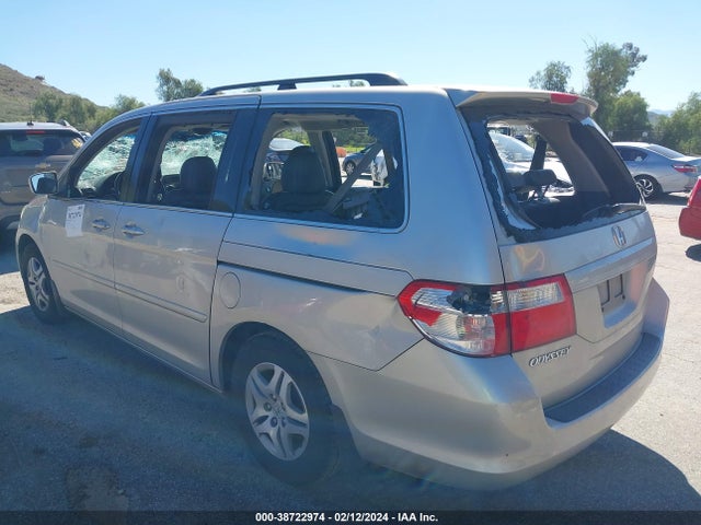 2007 HONDA ODYSSEY EX-L VIN: 5FNRL38657B444754