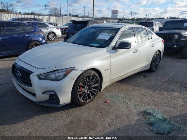 JN1FV7APXKM760628 Infiniti Q50 3.0t Red Sport 400