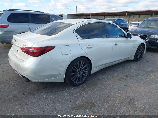 JN1FV7APXKM760628 Infiniti Q50 3.0t Red Sport 400