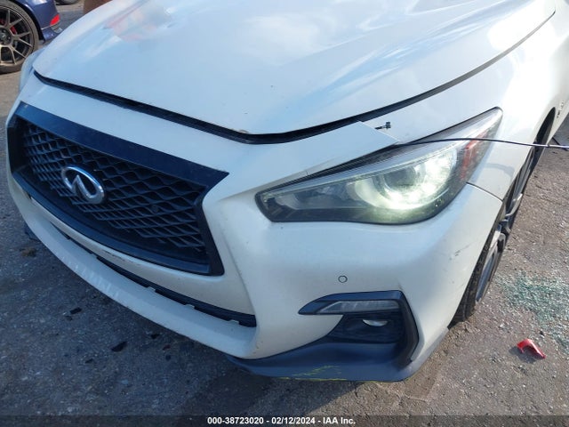 JN1FV7APXKM760628 Infiniti Q50 3.0t Red Sport 400