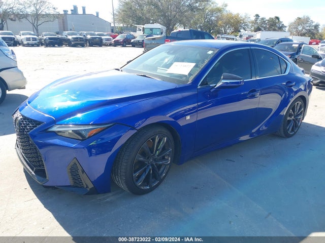 2022 Lexus Is 350 F Sport მანქანა იყიდება აუქციონზე, vin: JTHGZ1B29N5048999, აუქციონის ნომერი: 38723022
