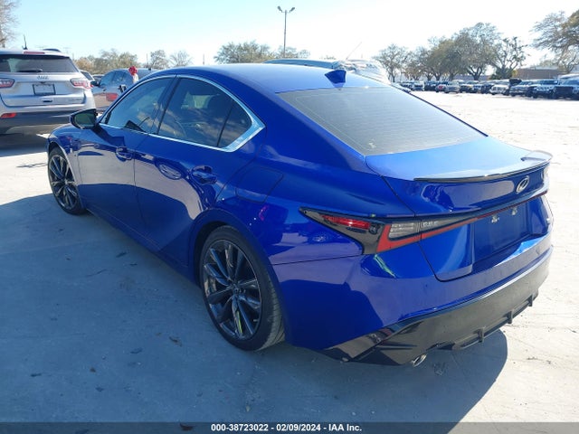 2022 Lexus Is 350 F Sport მანქანა იყიდება აუქციონზე, vin: JTHGZ1B29N5048999, აუქციონის ნომერი: 38723022