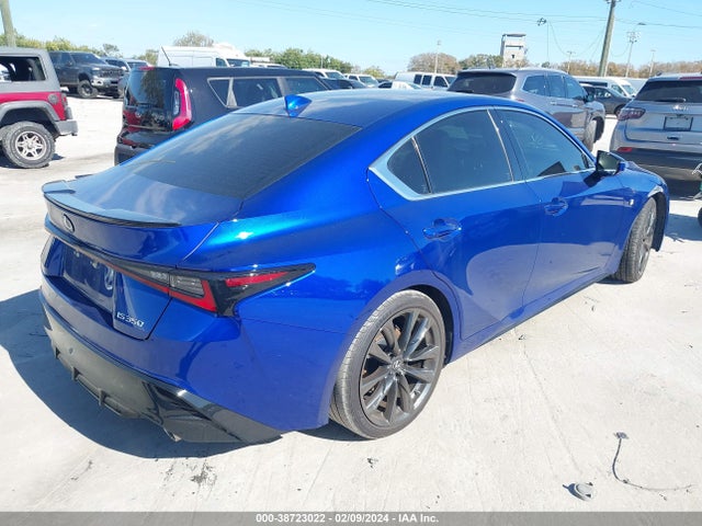 2022 Lexus Is 350 F Sport მანქანა იყიდება აუქციონზე, vin: JTHGZ1B29N5048999, აუქციონის ნომერი: 38723022