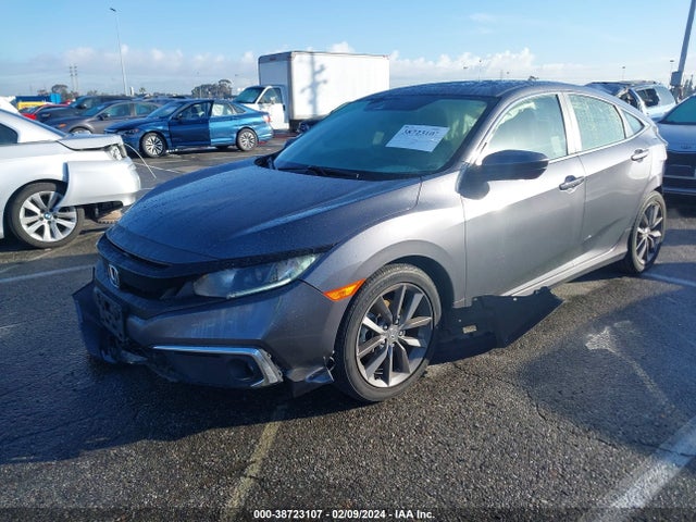 2019 HONDA CIVIC EX VIN: JHMFC1F38KX001107