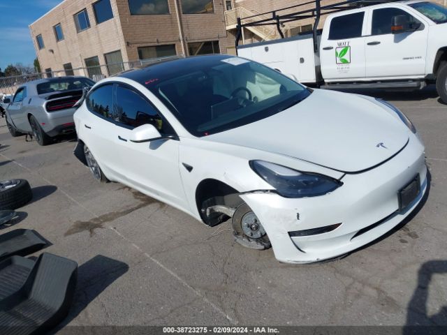 Продажа на аукционе авто 2022 Tesla Model 3 Long Range Dual Motor All-wheel Drive, vin: 5YJ3E1EB5NF163993, номер лота: 38723275