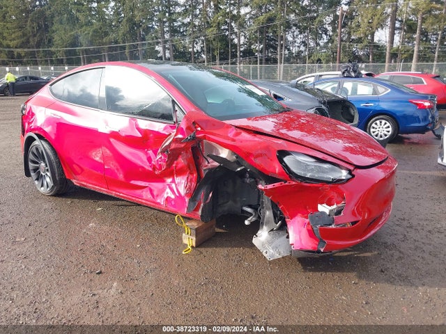 2023 TESLA MODEL Y AWD/PERFORMANCE DUAL MOTOR ALL-WHEEL DRIVE VIN: 7SAYGDEF7PF915509