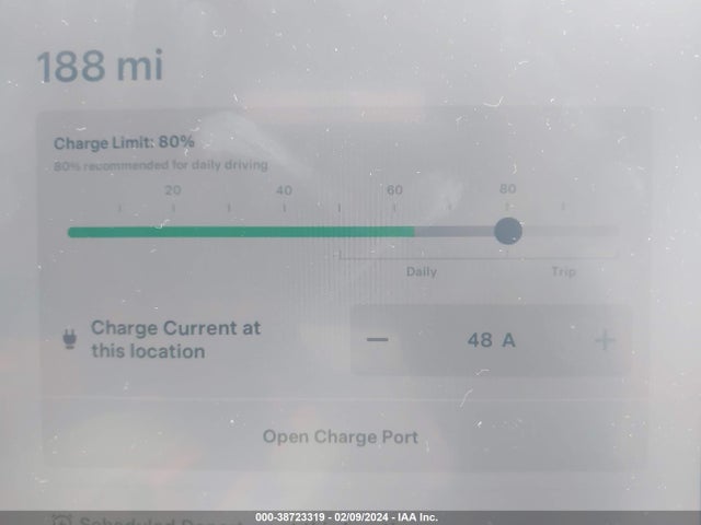 2023 TESLA MODEL Y AWD/PERFORMANCE DUAL MOTOR ALL-WHEEL DRIVE VIN: 7SAYGDEF7PF915509
