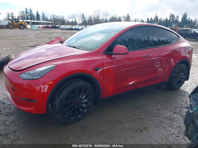 2023 TESLA MODEL Y AWD/PERFORMANCE DUAL MOTOR ALL-WHEEL DRIVE VIN: 7SAYGDEF7PF915509