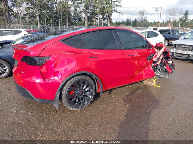 2023 TESLA MODEL Y AWD/PERFORMANCE DUAL MOTOR ALL-WHEEL DRIVE VIN: 7SAYGDEF7PF915509