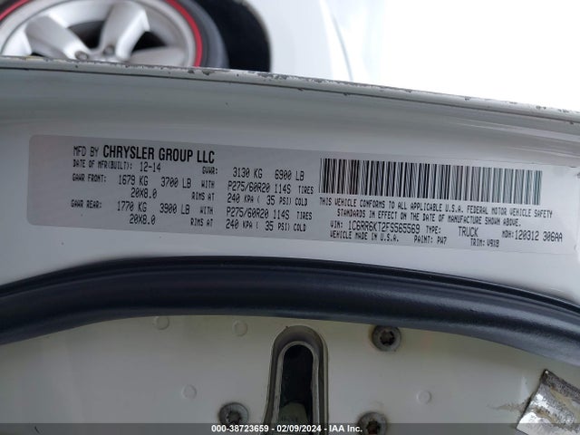 1C6RR6KT2FS565569 RAM 1500 Express