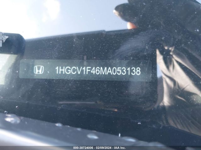 1HGCV1F46MA053138 Honda Accord Sport Special Edition