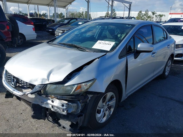 Honda Civic Lx 2015 2HGFB2F57FH537019 Image 2