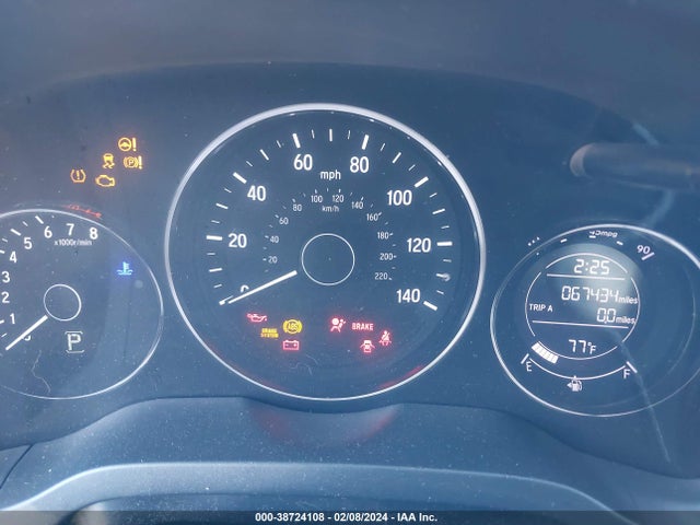2019 HONDA HR-V SPORT VIN: 3CZRU6H18KG706363