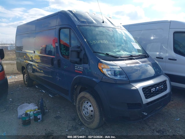 RAM Promaster 3500 Cargo Van High Roof 159 Wb Ext 2019 3C6URVJG6KE558291 головне зображення