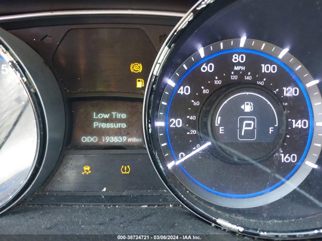 2013 HYUNDAI SONATA GLS VIN: 5NPEB4AC0DH688185