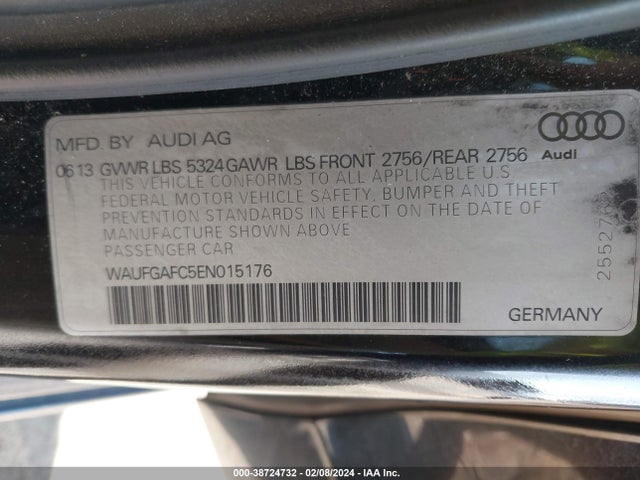 WAUFGAFC5EN015176 Audi A6 3.0t Premium Plus