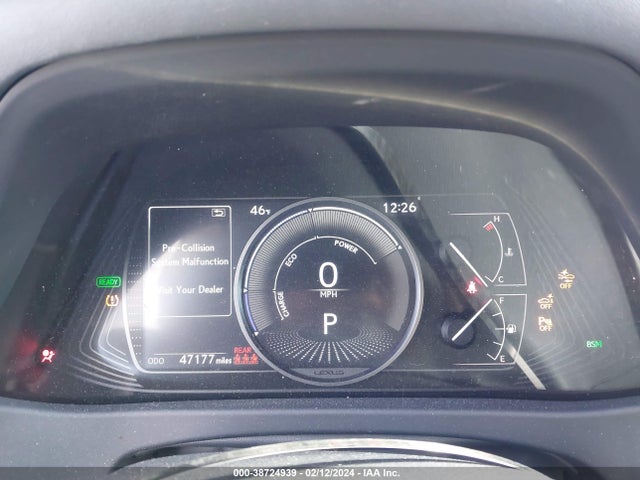 JTHP9JBH0L2031706 Lexus UX 250H