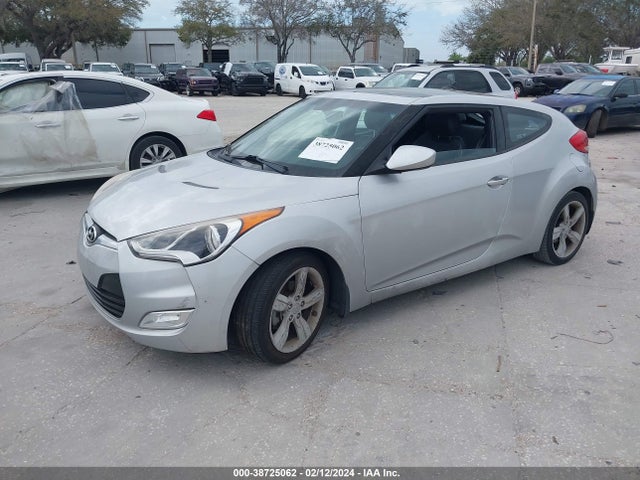 2014 HYUNDAI VELOSTER BASE W/BLACK VIN: KMHTC6AD0EU207136