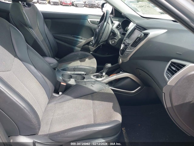 2014 HYUNDAI VELOSTER BASE W/BLACK VIN: KMHTC6AD0EU207136