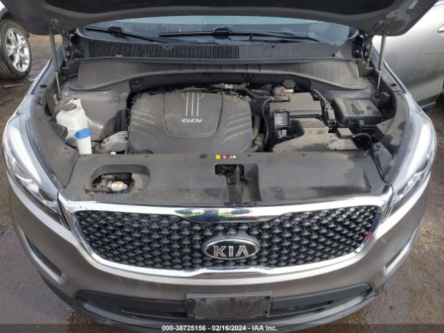 5XYPGDA54JG365580 KIA Sorento 3.3l Lx