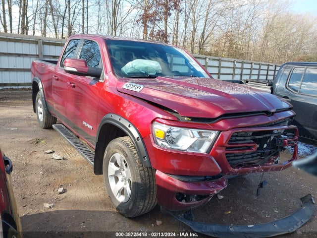 RAM 1500 Big Horn/lone Star Quad Cab 4x4 6'4 Box 2019 1C6SRFBT5KN880067 главное изображение